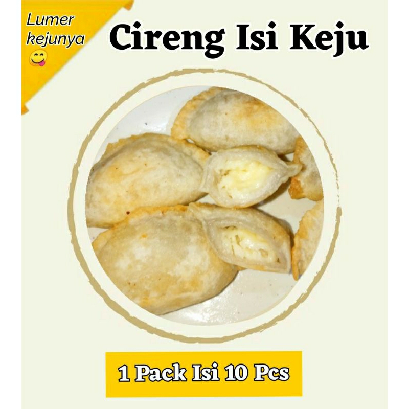 

(Khusus Batam) Cireng Isi Keju Frozen Isi 10 Pcs. Cemilan/Jajanan Frozen Food Khas Bandung Halal