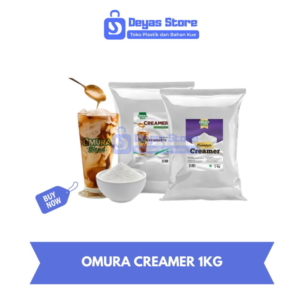 

Bubuk Creamer / Krimer Nabati Krimer Serbaguna 1 Kg Omura Powder