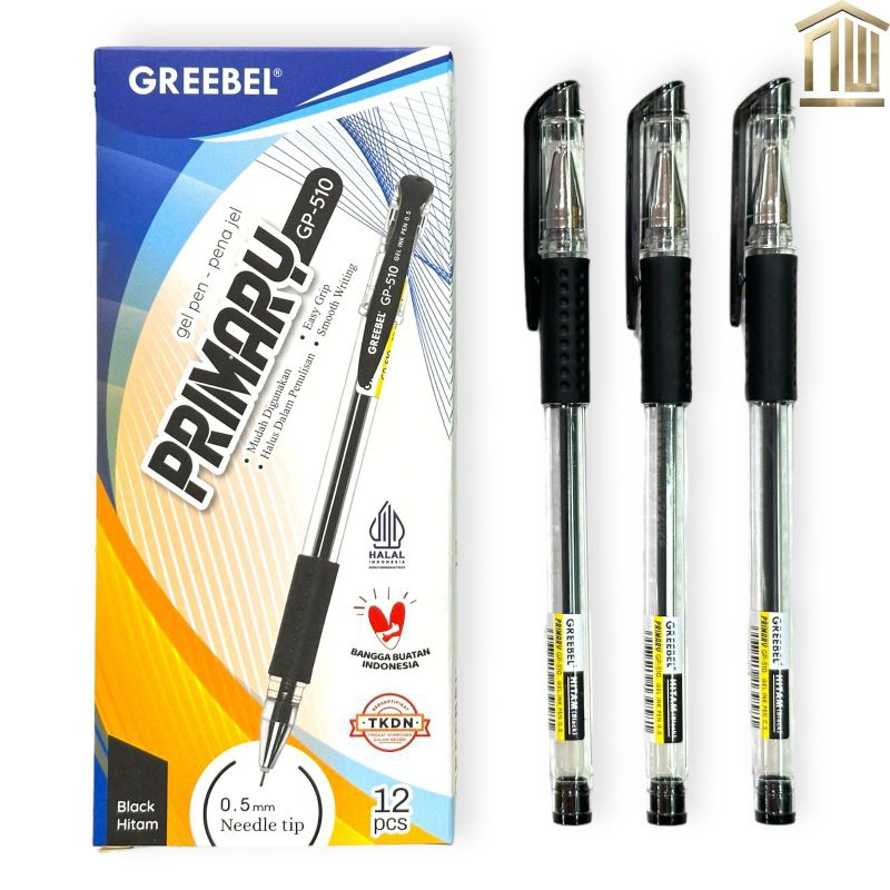 

Pulpen / Ballpoint / Pen Gel Greebel Primary GP -510