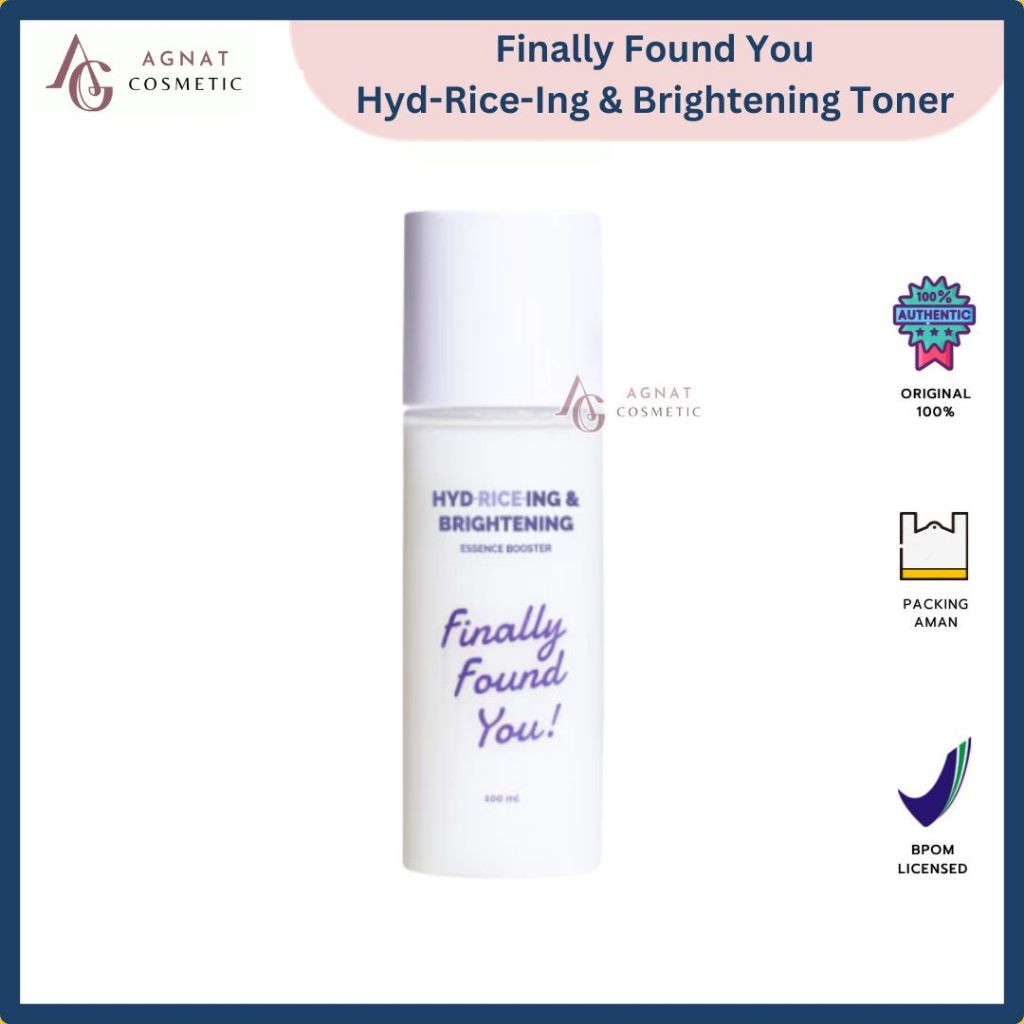 Finally Found You HYDRICEING & BRIGHTENING Essence Booster / FFY Toner Essence - Serum Infused Toner