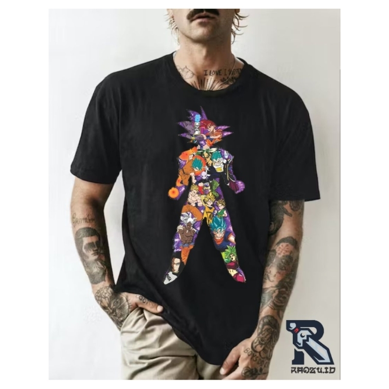 kaos t-shirt dragon ball super