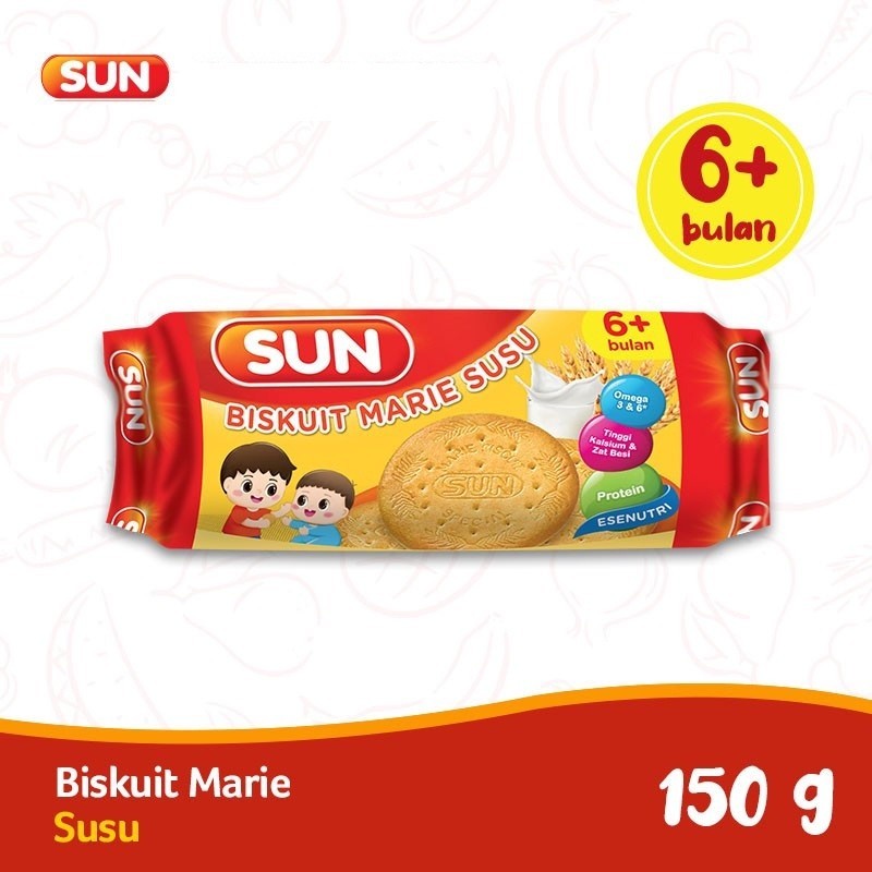SUN Biskuit Marie Susu 150gr