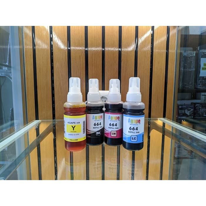 Tinta Agape Printer 664 Printer L100 L120 L200 L210 L220 L310 L360