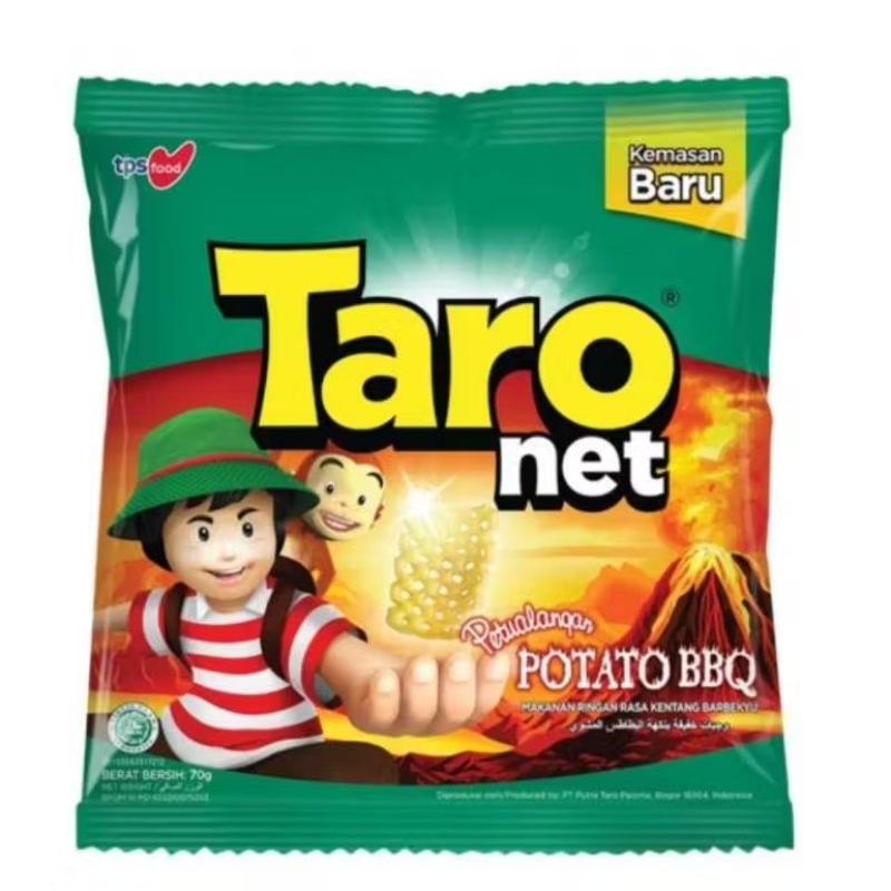 

Taro Net Renceng Potato BBQ Ecer 1000 @9gr/10 Pcs