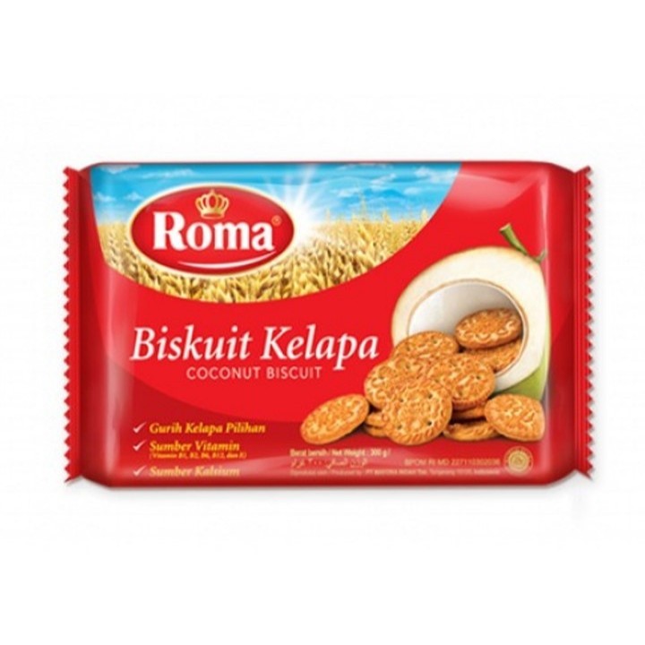 

Roma Kelapa 300 gr 1 Dus