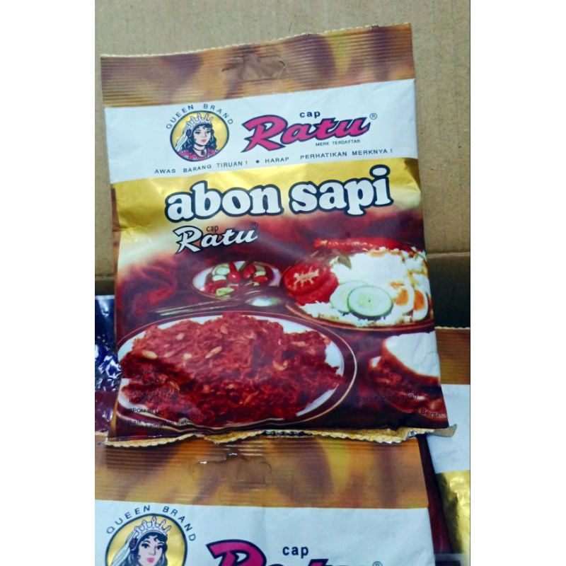 Abon Sapi Cap Ratu Halal 90gr