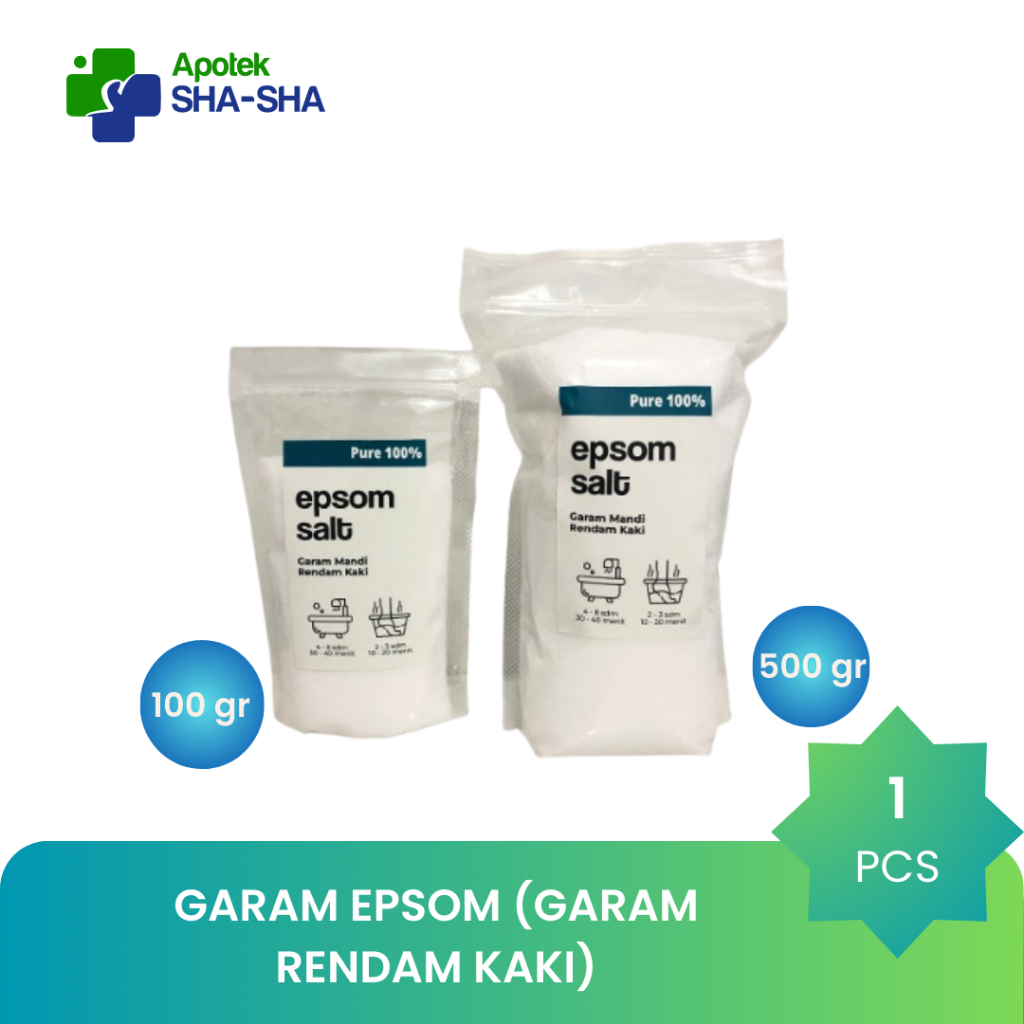 Garam Epsom (Garam Rendam Kaki)