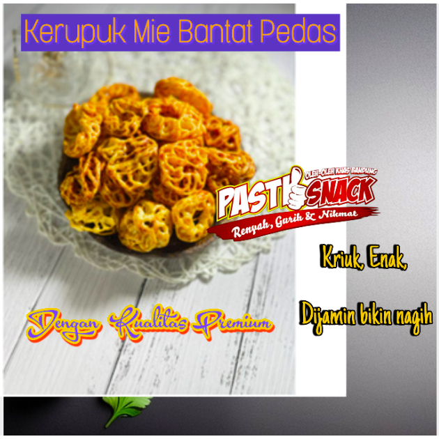

Kerupuk Mie Bantet Pedas
