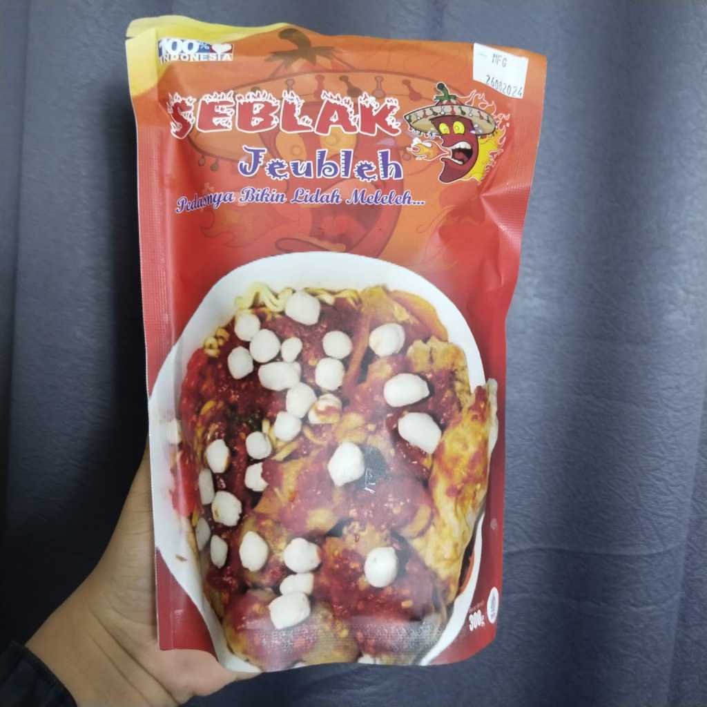 

SEBLAK INSTAN SEBLAK JEUBLEH BASO ACI KOMPLIT MANTAP