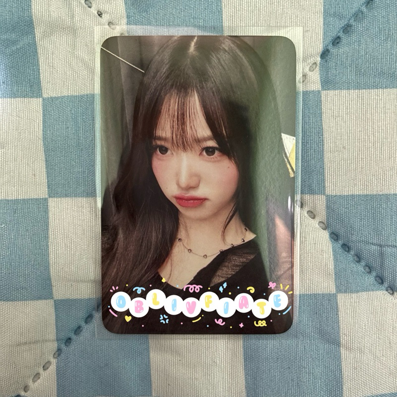 Official Photocard PC Wonyoung IVE Switch Heya Benefit Withmuu Luckydraw LD 1.0 Wony Ngambek