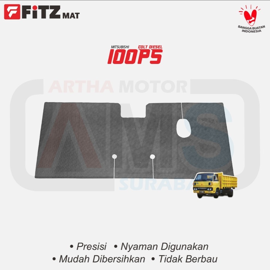 Karpet Busa Semi Karet Lantai Kabin Truk Truck Colt Diesel PS100 100PS