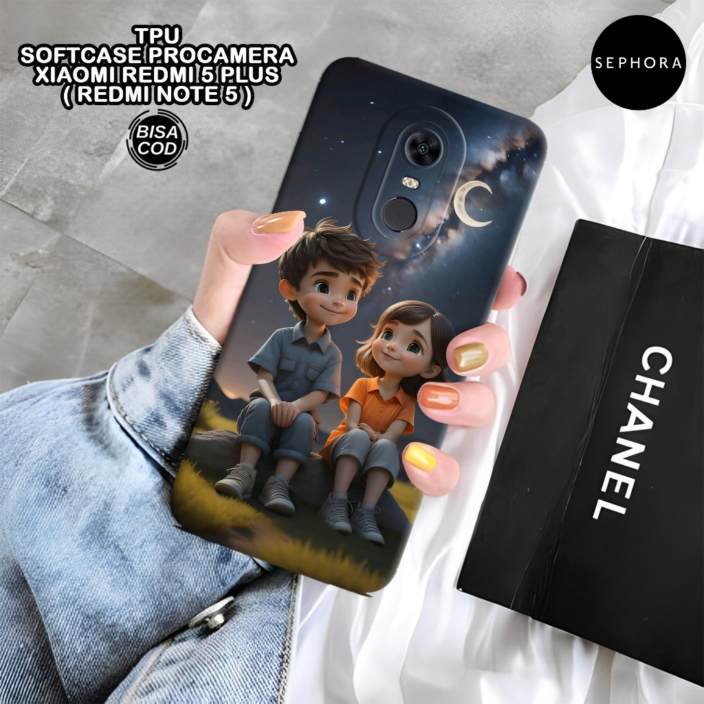 Case XIAOMI Redmi 5 Plus ( Note 5 ) - Fashion Case Cartoon - Softcase Redmi 5 Plus ( Note 5 ) - Case