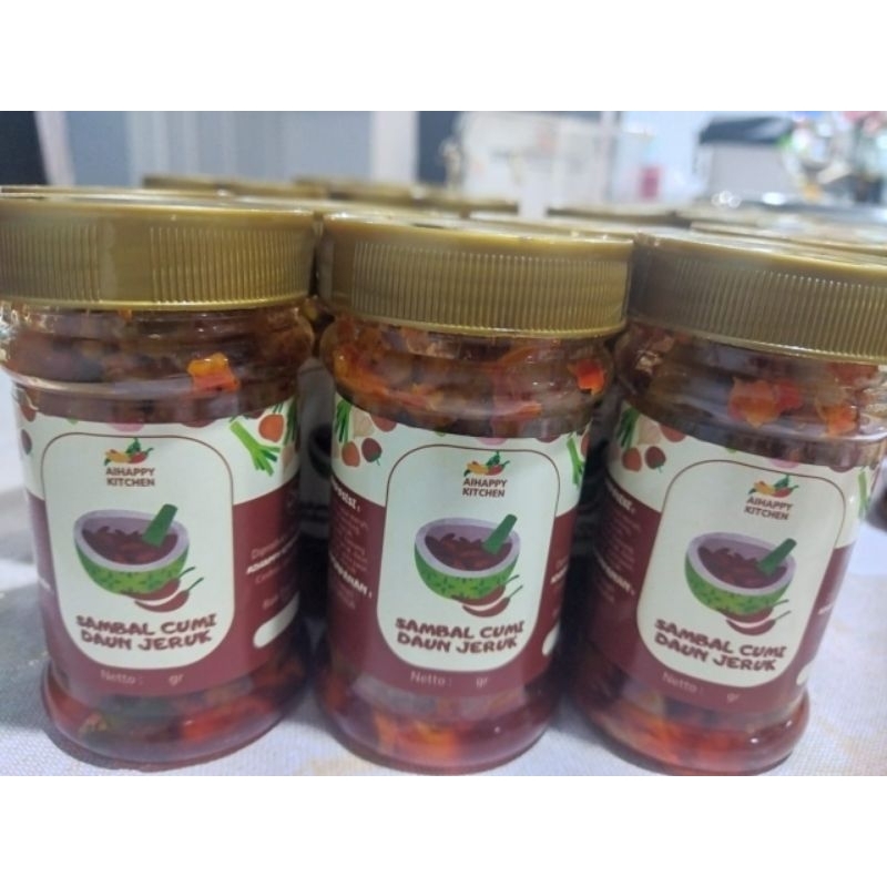 

sambal cumi daun jeruk