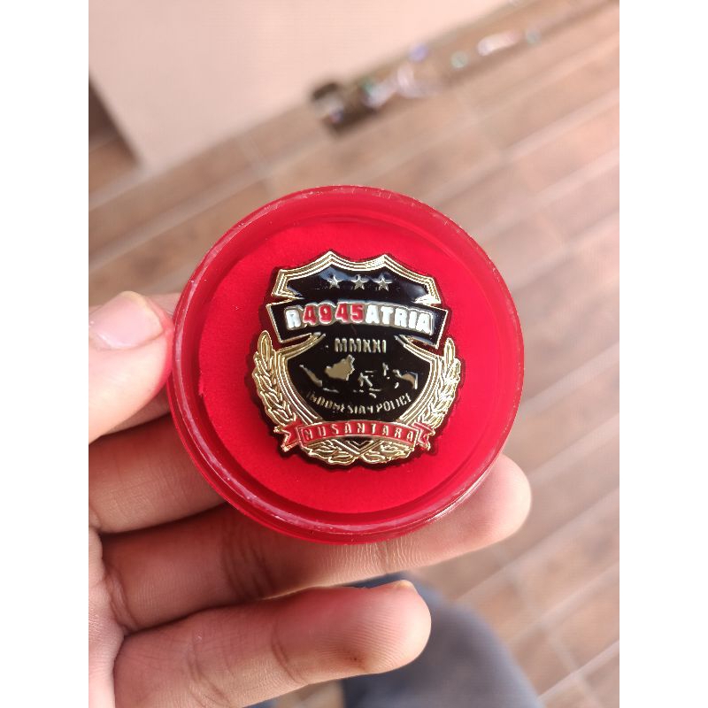 PIN RAGASATRIA PDH POLRI | PIN ANGKATAN R4945ATRIA PDH POLRI | premium sipuhan mas