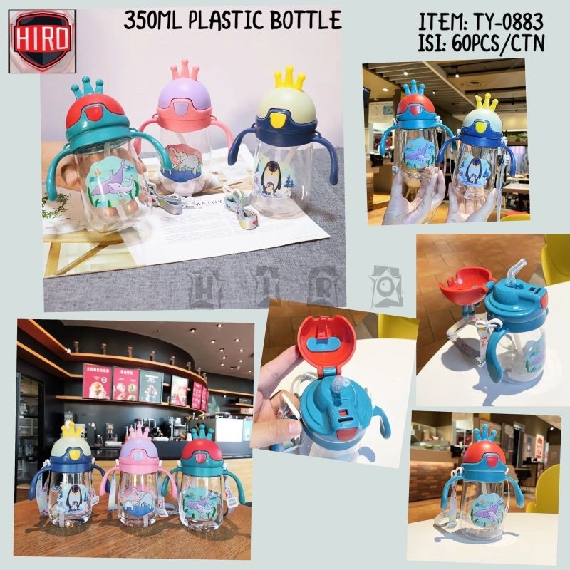 BOTOL MINUM ANAK 350ML TALI PANJANG/TALI TAS