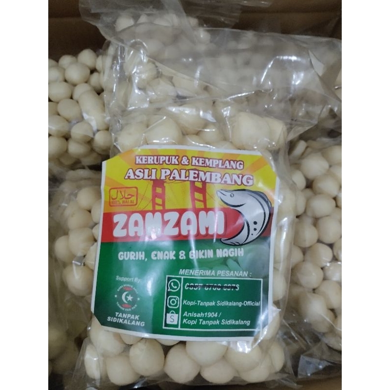 

kerupuk Getas palembang