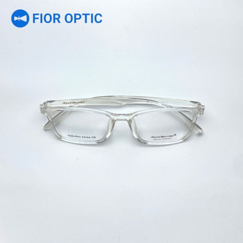 Fior Optic - Kacamata Rock Berries 869 Laki-laki Perempuan (Bisa ganti Lensa Anti Radiasi / Anti UV 