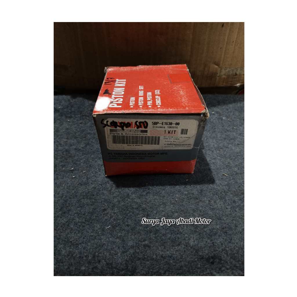 Piston Set Yamaha Scorpio Os STD Orisinil