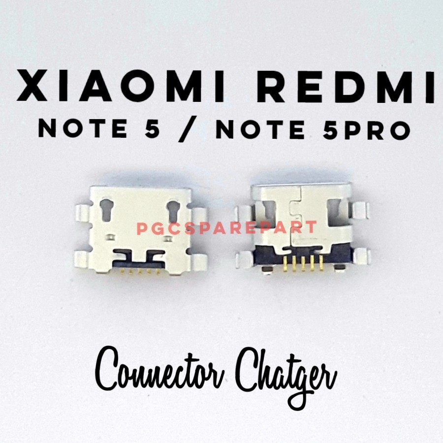 Connector Charger Xiaomi Redmi Note 5 - Note 5 Pro - Konektor