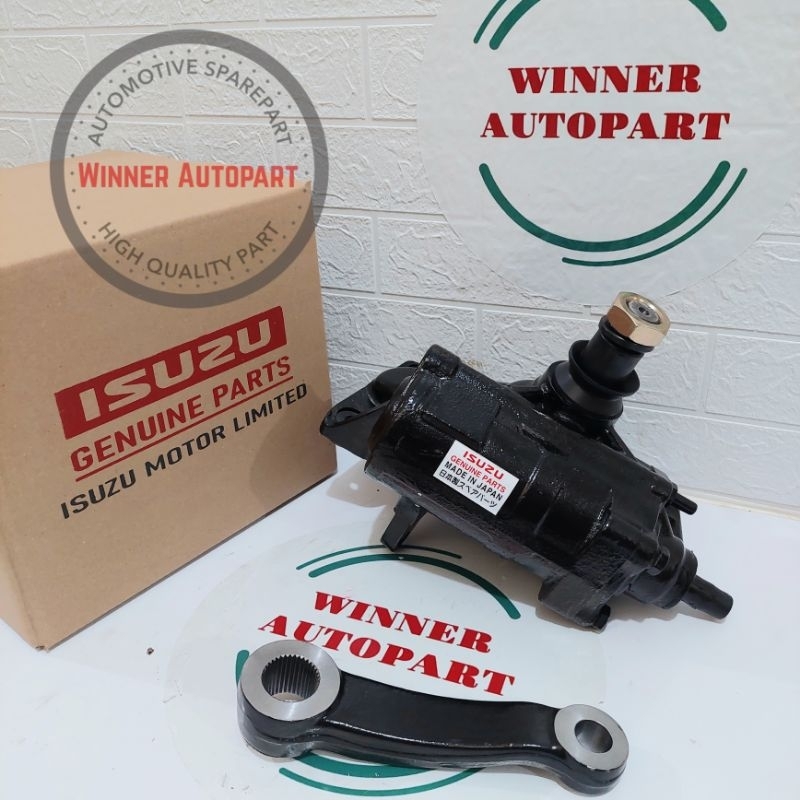 GEAR BOX POWER STEERING BORAM STIR WORM STIR ISUZU NKR71 NKR 71 NHR55 GREES BARU
