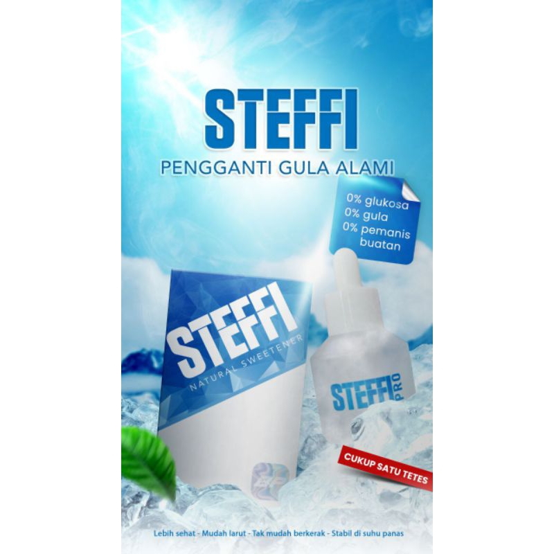 

STEFFI PRO PENGGANTI GULA ALAMI STEVIA