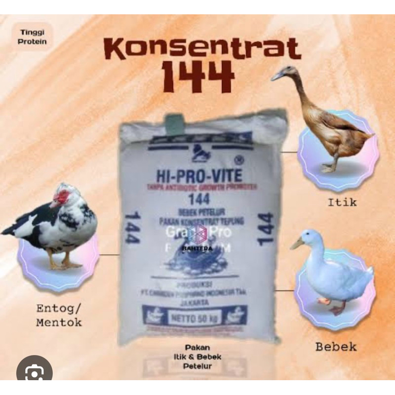 KONSENTRAT BEBEK 144 per kg
