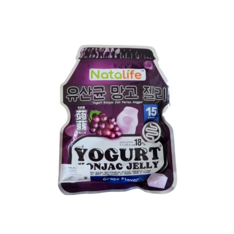 

Natalife Yogurt Konjac Jelly Grape 300g