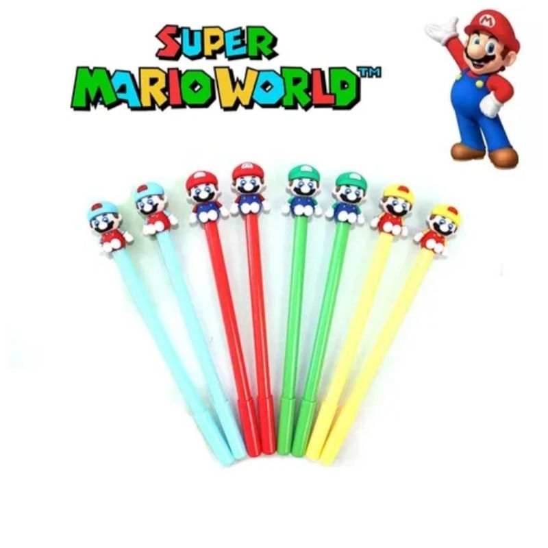 

Lovely- Pulpen gel mario bross avengers marvel sanrio serian murah