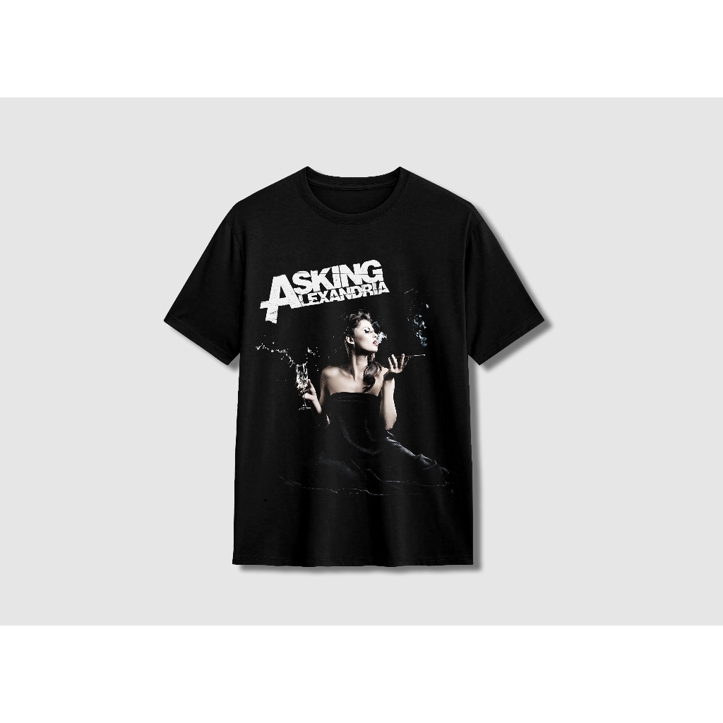 Kaos Band ASKING ALEXANDRIA  Dewasa Anak Couple Cotton Combed Premium