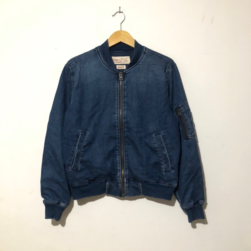 DENIM BOMBER JACKET GAP ORIGINAL