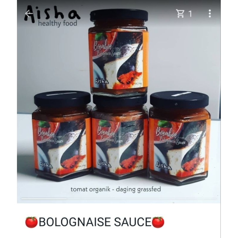 

Saus Bolognaise organik