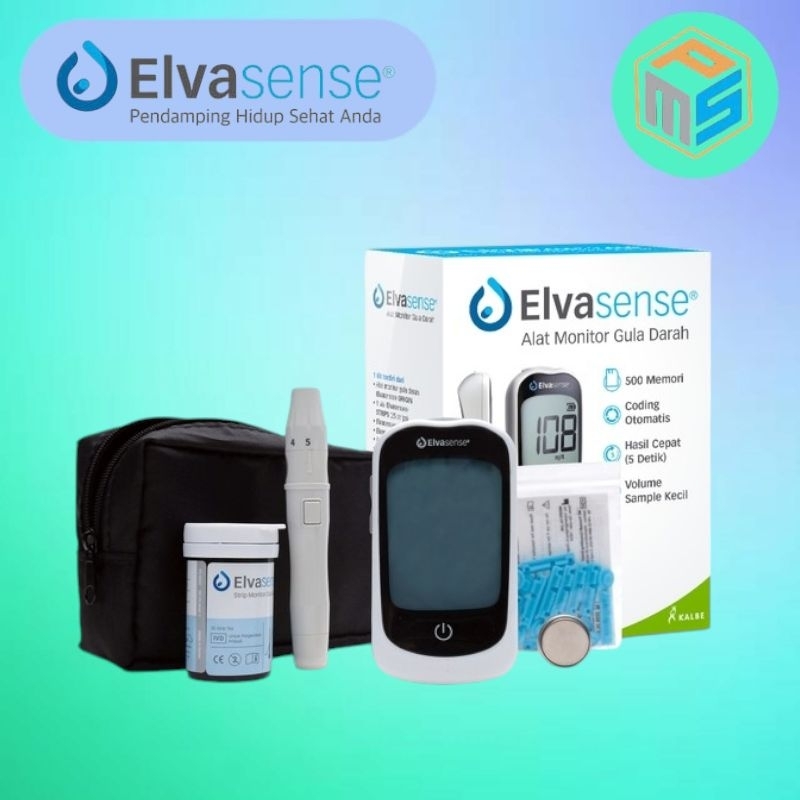 Alat Elvasense Origin  Alat Cek Gula Darah Elvasense Origin