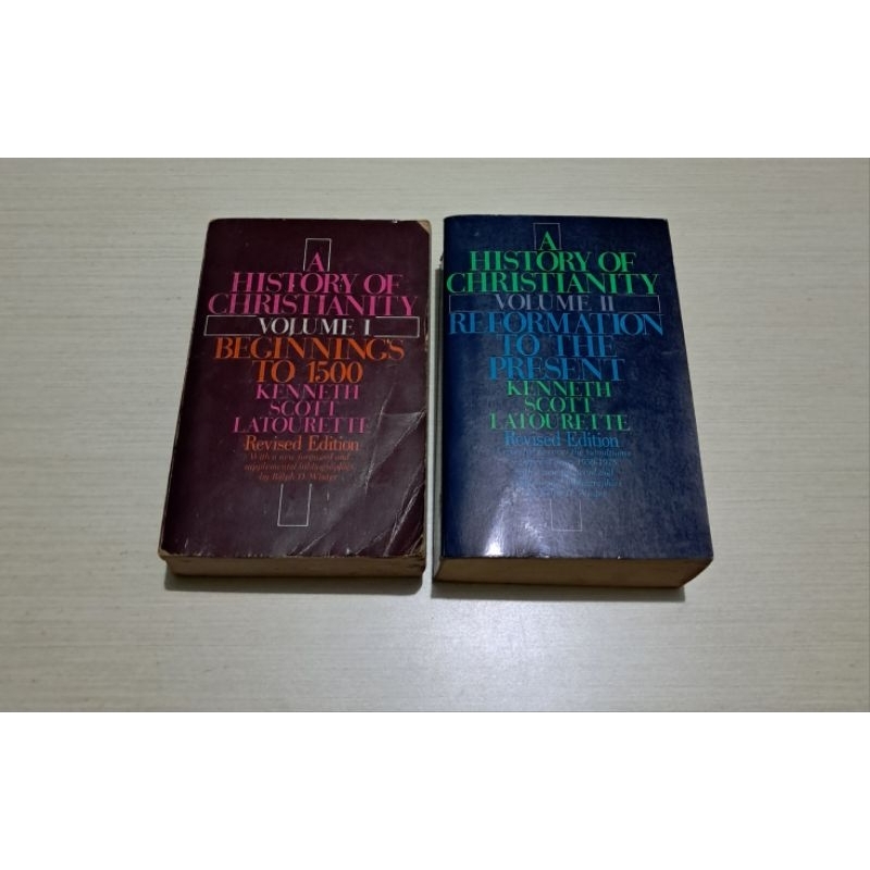 A HISTORY OF CHRISTIANITY VOL 1 - 2