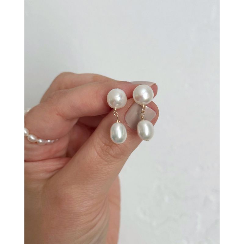 Anting mutiara lombok | anting mutiara asli lombok bersertifikat| Anting mutiara tawar