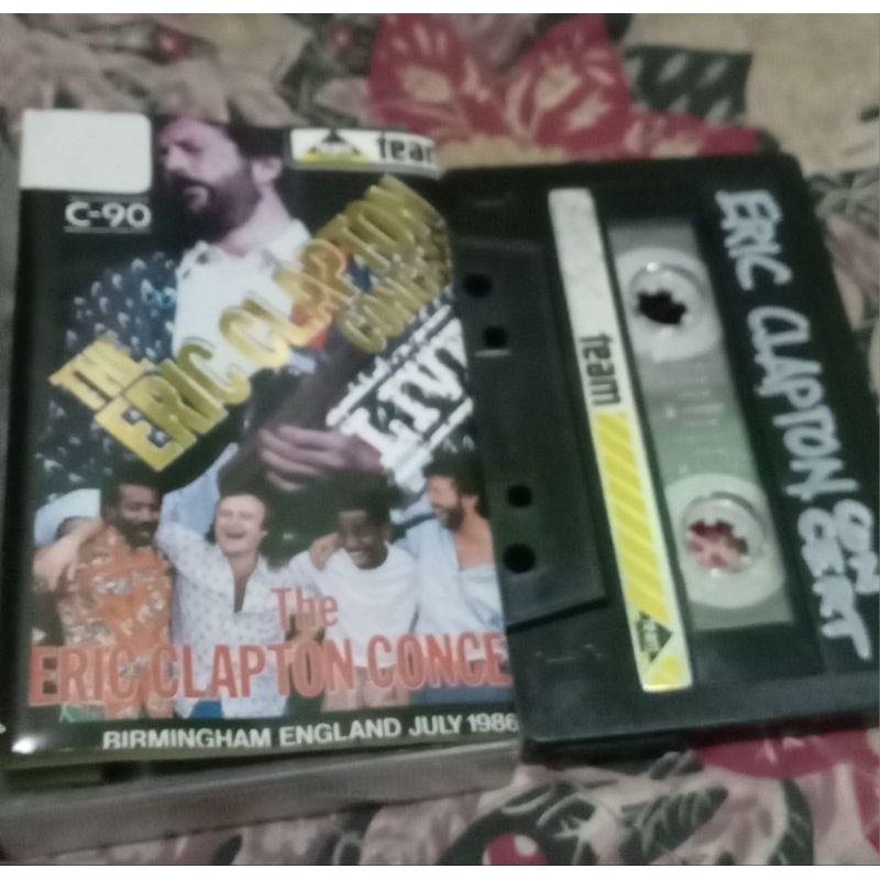 ERIC CLAPTON LIVE  KASET PITA