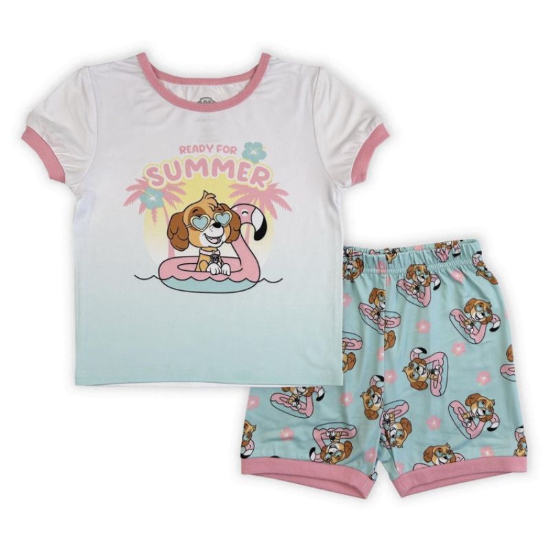 Setelan Premium Paw Patral Summer Size 3T & 4T ❤️