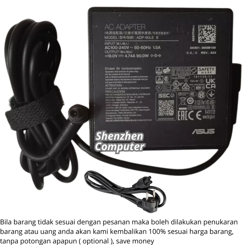 Charger Asus Vivobook 14 M1402 M1402IA adapter adaptor