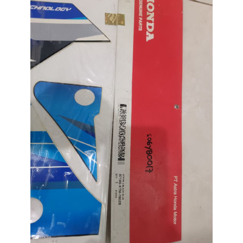 stripping original honda SUPRAX125D kode part 871X0-KTM-780ZB