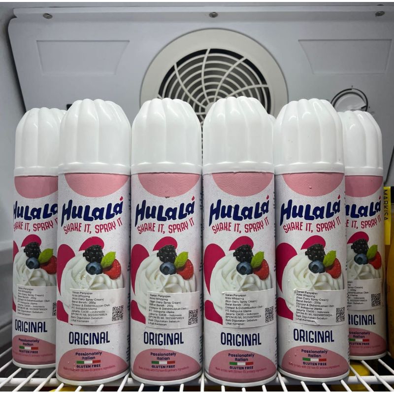 

whipping cream aerosol spray hulala