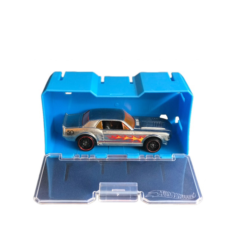 Hot Wheels - 50th Anniversary Zamac: Ford Mustang GT+Compact Case