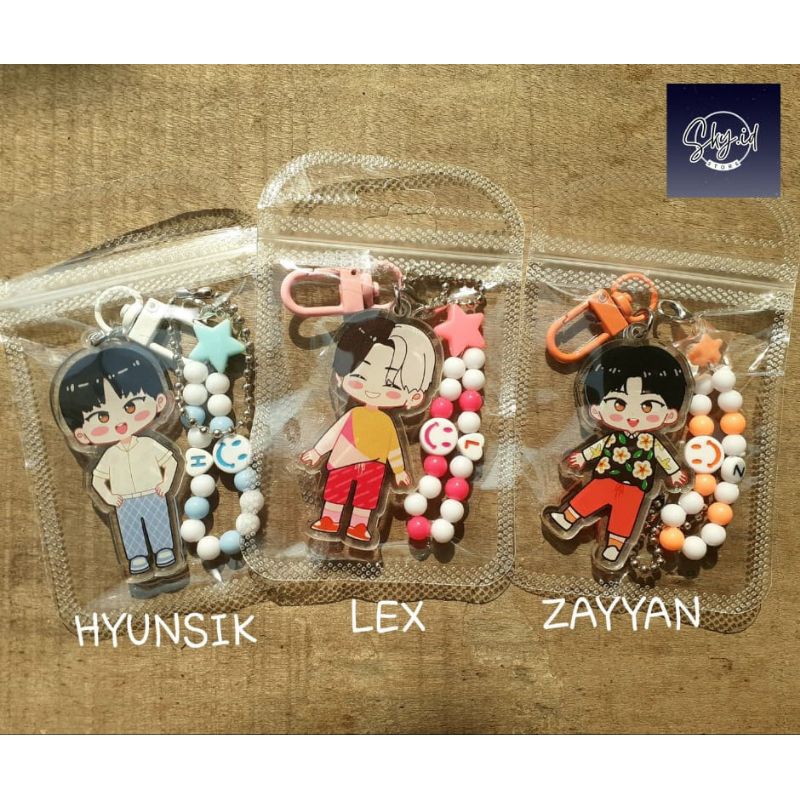 keychain XODIAC KPOP gantungan kunci akrilik ganci