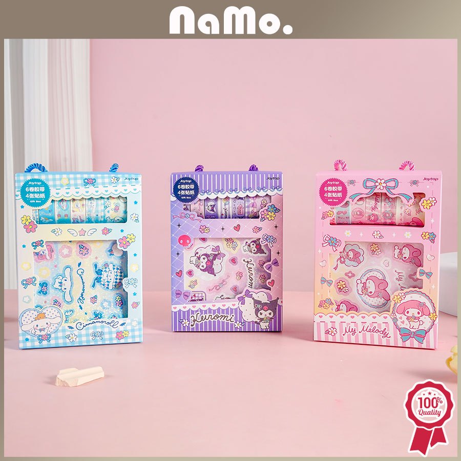 

Gift Box 6 Tape & Note Sanrio