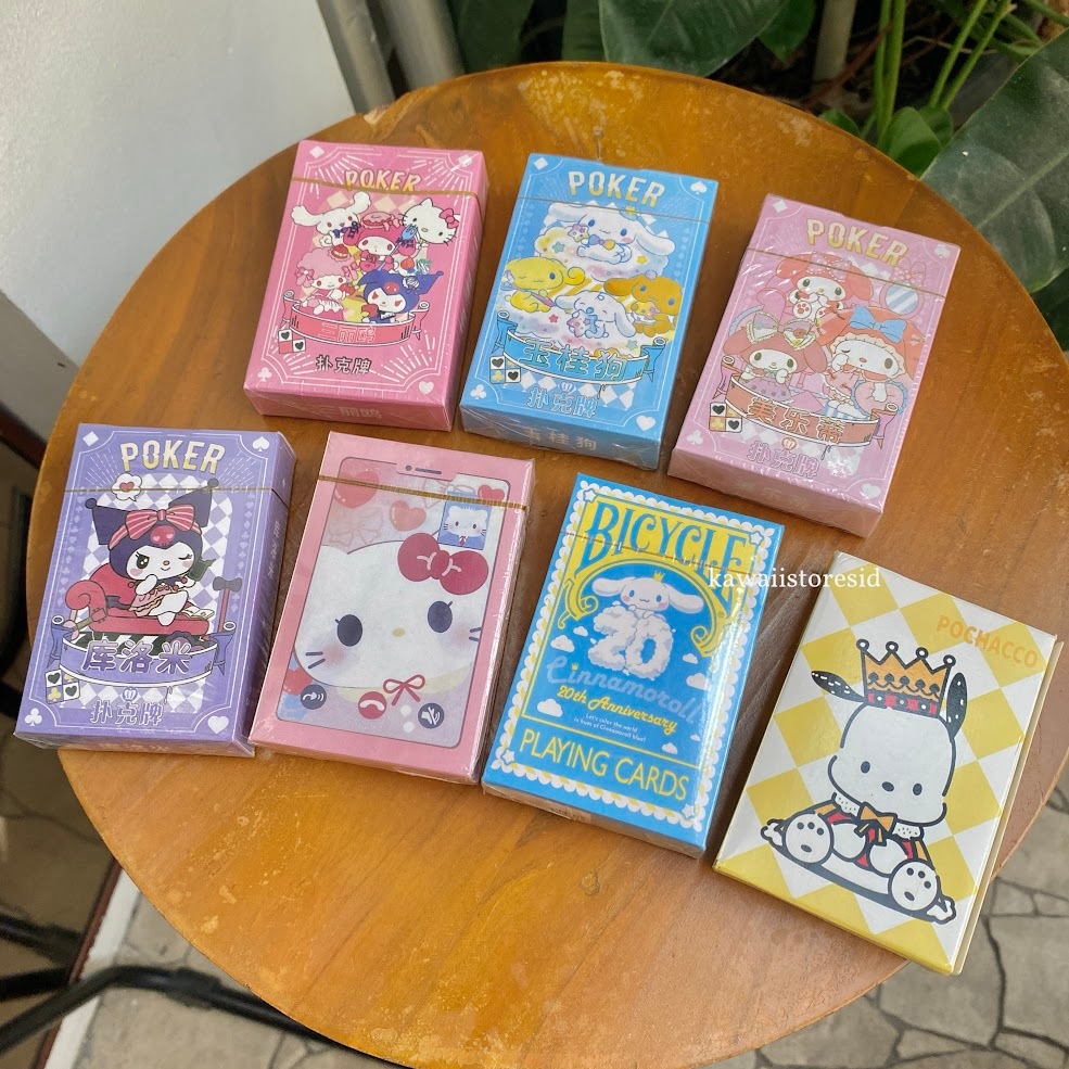 NEWW Kartu Remi Kartu Playing Card Poker Mainan Hiburan Anak Anak Dewasa Kado Ulang Tahun Games