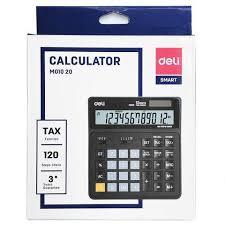 

Deli Kalkulator / Calculator EM01010 12 Digit White