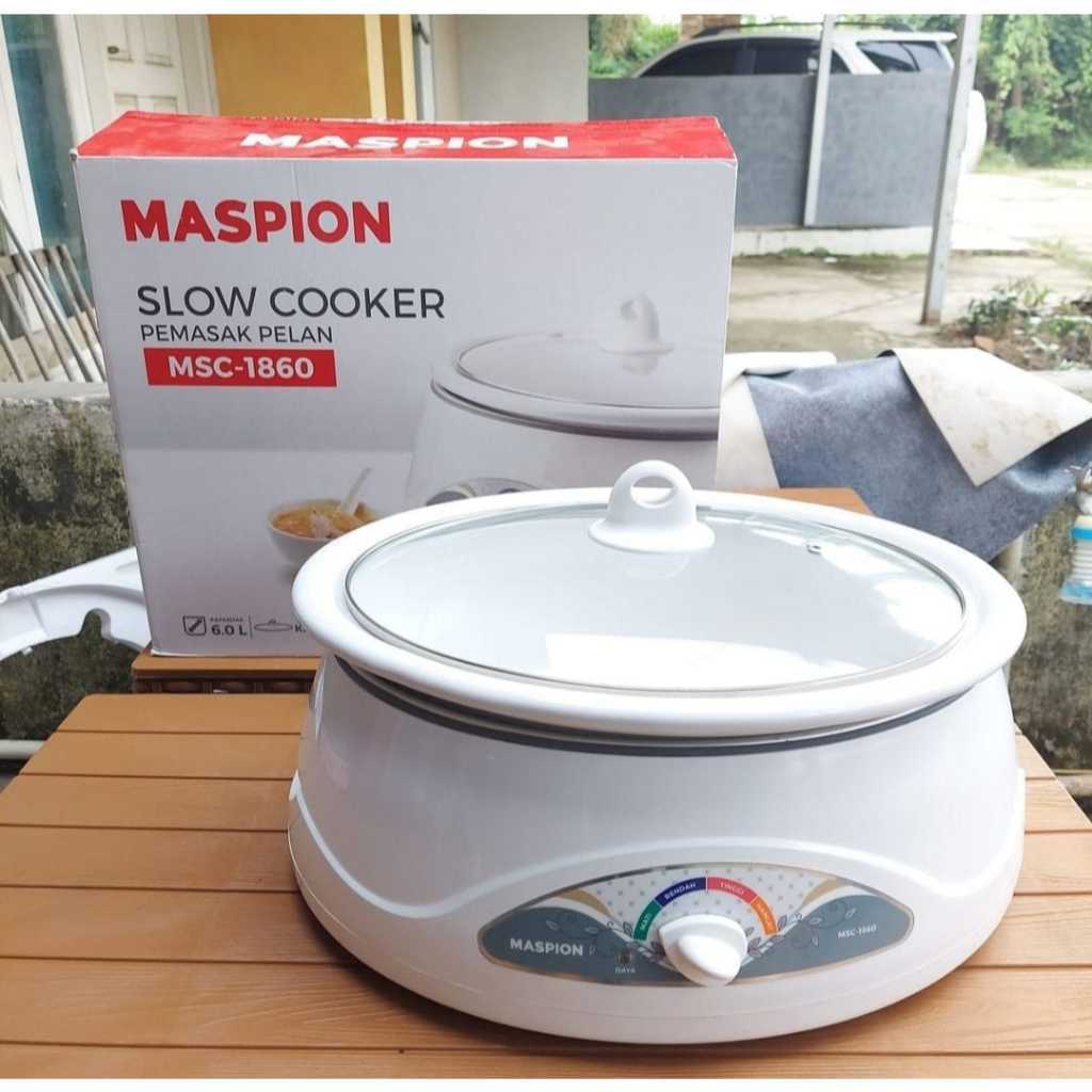 Maspion MSC-1860 Slow Cooker 6 Liter MSC1860