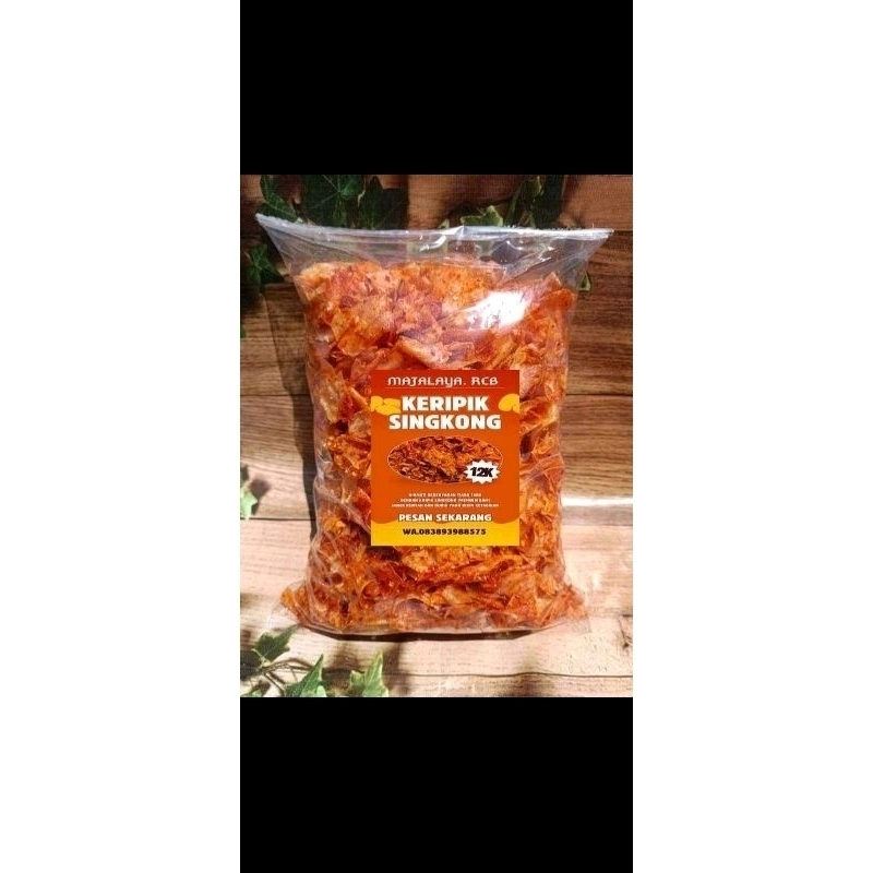 

KERIPIK SINGKONG/KRIWIL CABE ASLI BERAT 250G [COD]