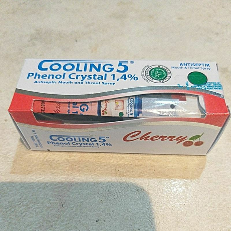 colling 5 cherry obat sakit tenggorokan
