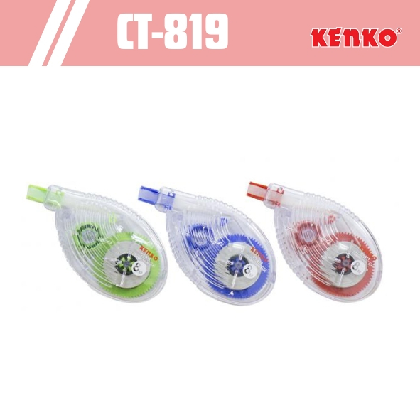 

(PCS) Tip Ex Kertas Kenko CT-819 / Correction Tape Kenko CT-819 / Tip Ex Pita Murah