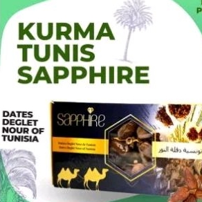 

Kurma Tunisia Tangkai Shapire 500gr