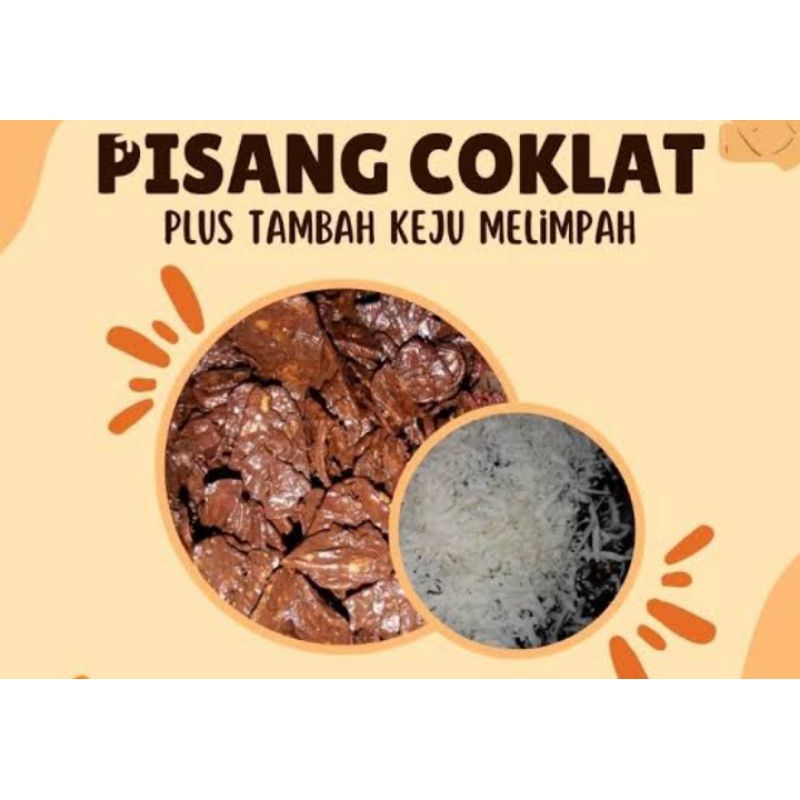 

Keripik Pisang Coklat Keju Lumer || Kemasan box 650 ml